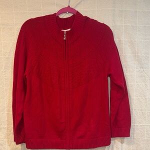 Christopher & Banks Vibrant Red Women's sweater